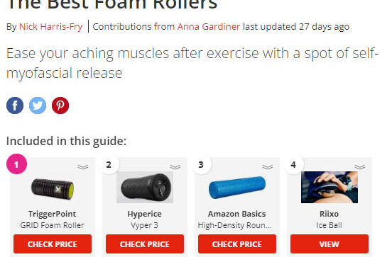 best foam rollers 2023